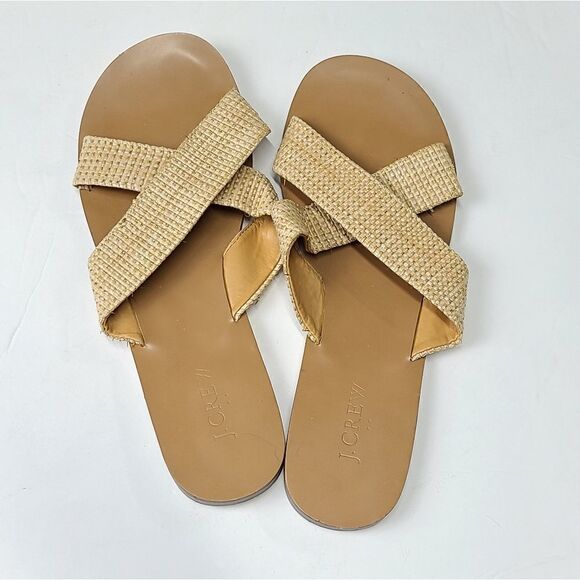 J Crew Women’s Flat Sandals Size 9 - Picture 4 of 6